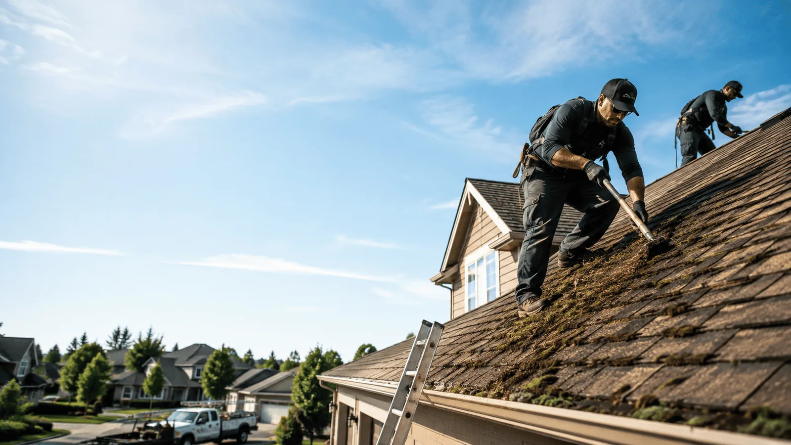Roof Moss Removal in Gypsum, KS near me